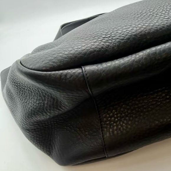 Saint Laurent Black Tote with Gold Accent - Picture 9 of 10